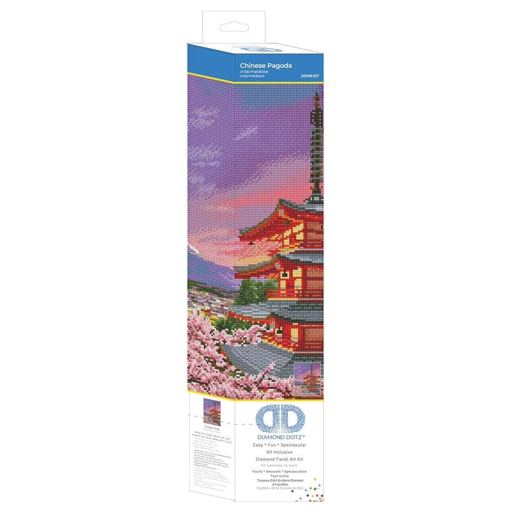 Budget ๐ Diamond Dotz® Facet Art Kit, Chinese Pagoda ๐ 2 Budget ๐ Diamond Dotz® Facet Art Kit, Chinese Pagoda ๐ - Image 2