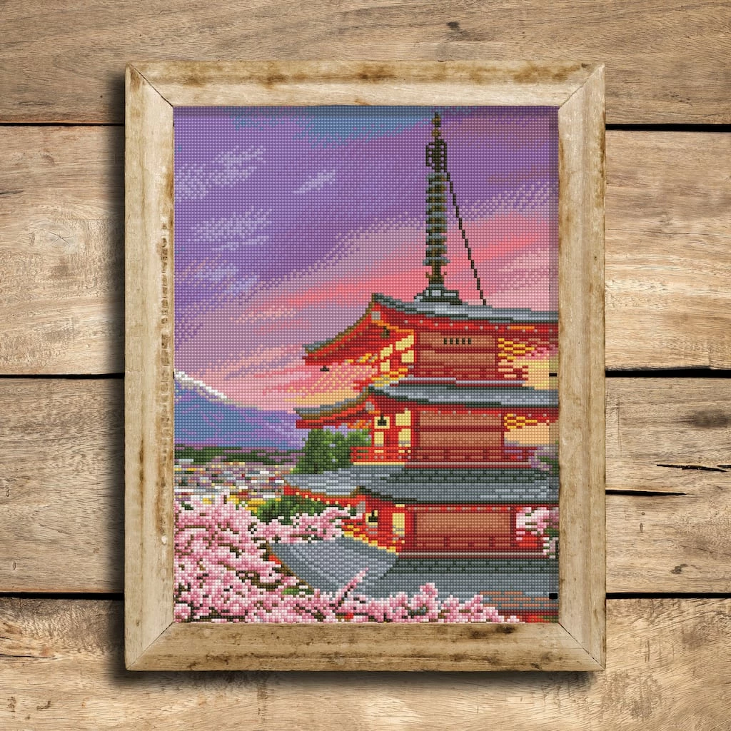 Budget ๐ Diamond Dotz® Facet Art Kit, Chinese Pagoda ๐ 3 Budget ๐ Diamond Dotz® Facet Art Kit, Chinese Pagoda ๐ - Image 3