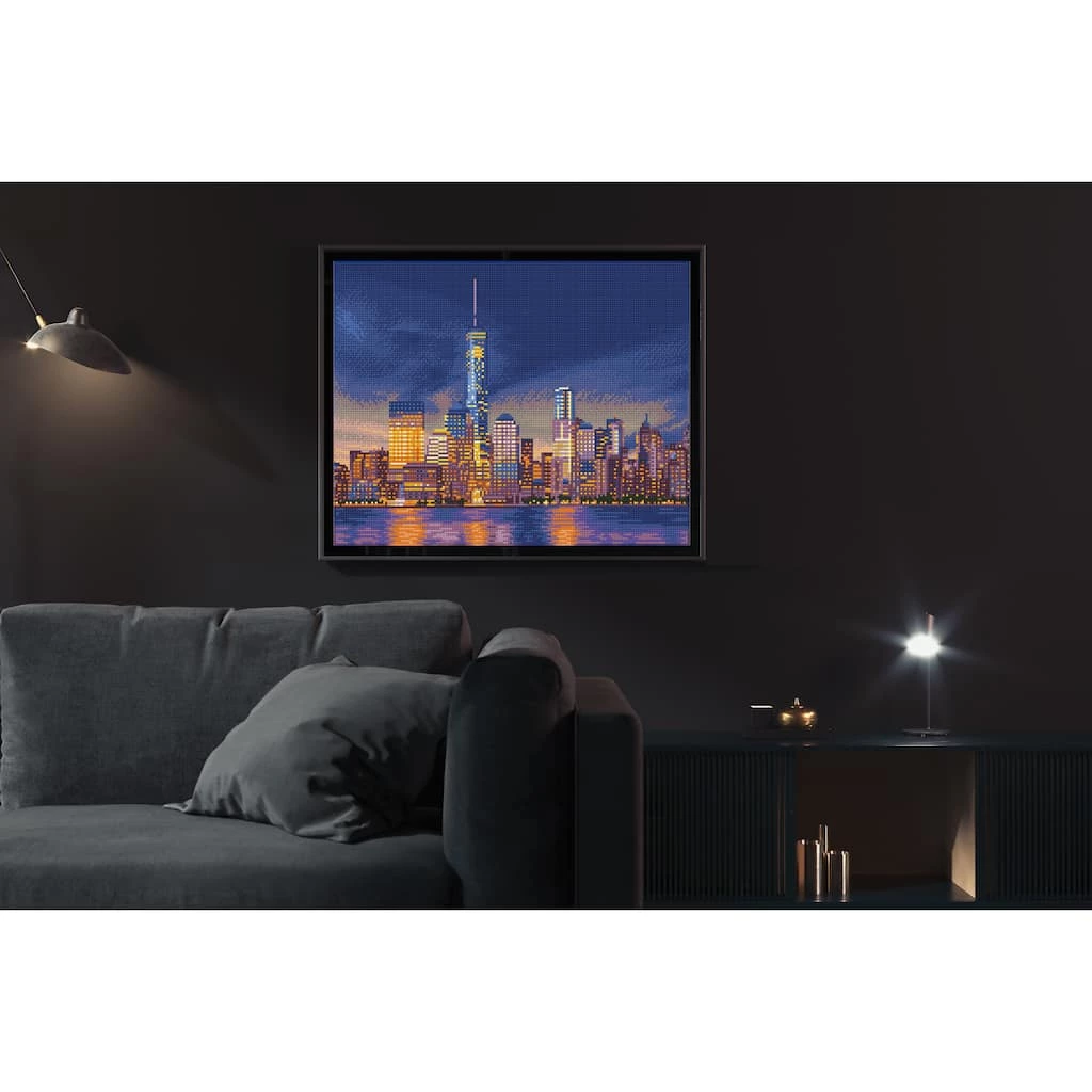 Promo ❤️ Diamond Dotz® Facet Art Kit, New York City Night Skyline ⌛ 3 Promo ❤️ Diamond Dotz® Facet Art Kit, New York City Night Skyline ⌛ - Image 3