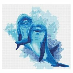 Promo 😀 Diamond Dotz® Facet Art Kit, Dolphin Dance 😍