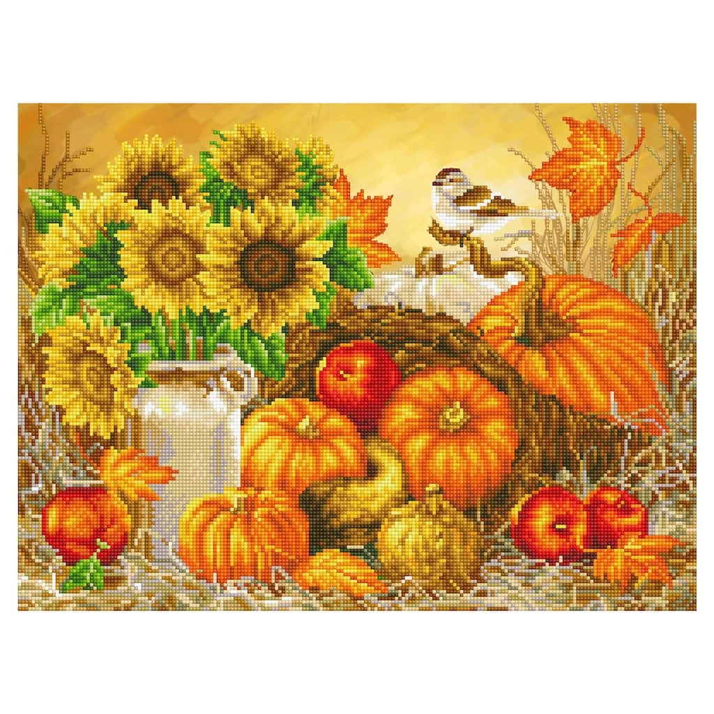 Outlet ❤️ Diamond Dotz® Facet Art Kit, Autumn Harvest ✨ 1 Outlet ❤️ Diamond Dotz® Facet Art Kit, Autumn Harvest ✨