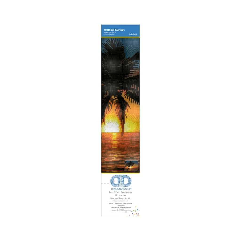 Promo โญ Diamond Dotz® Facet Art Kit, Tropical Sunset ๐ 2 Promo โญ Diamond Dotz® Facet Art Kit, Tropical Sunset ๐ - Image 2