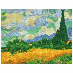 New ๐ Diamond Dotz® Wheat Fields Van Gogh Facet Art Kit ๐คฉ