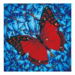 Brand new ๐ Diamond Dotz® Flutterby Red Facet Art Kit โจ