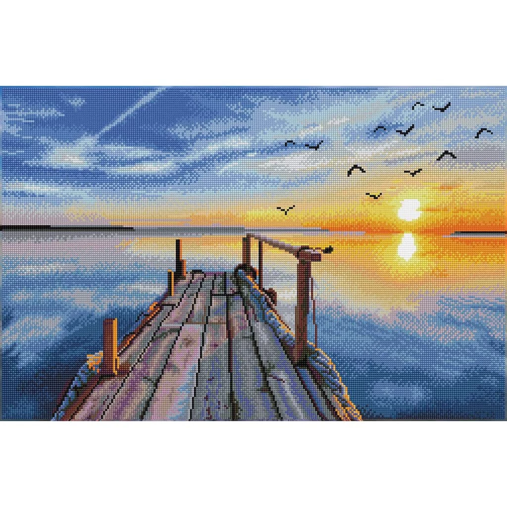 Promo π€© Diamond Dotz® Facet Art Kit, Sunset Jetty π 1 Promo π€© Diamond Dotz® Facet Art Kit, Sunset Jetty π