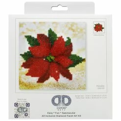Best Sale 😀 Diamond Dotz® Facet Art Kit, Mini Poinsettia ❤️