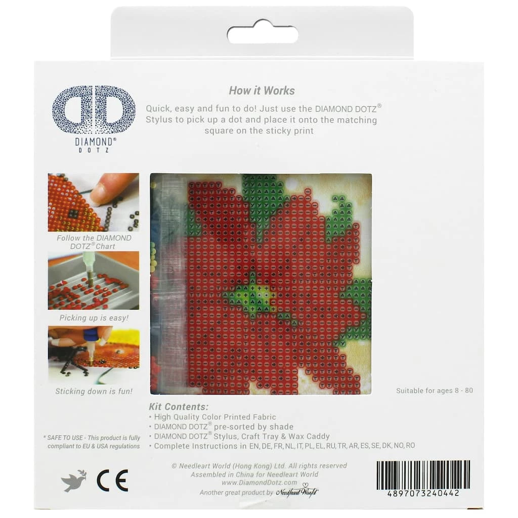 Best Sale ๐ Diamond Dotz® Facet Art Kit, Mini Poinsettia โค๏ธ 2 Best Sale ๐ Diamond Dotz® Facet Art Kit, Mini Poinsettia โค๏ธ - Image 2