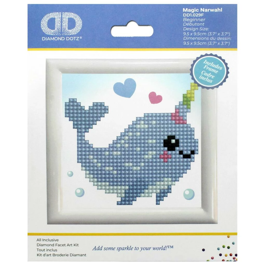 Deals ๐ฏ Diamond Dotz® Magic Narwhal Beginner Facet Art Kit ๐ 2 Deals ๐ฏ Diamond Dotz® Magic Narwhal Beginner Facet Art Kit ๐ - Image 2
