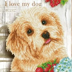 Deals 😀 Diamond Dotz® I Love My 🦮 Dog Intermediate Art Kit ✔️
