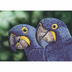 New ๐ Diamond Dotz® Facet Art Kit, Blue Hyacinth Macaws ๐ฏ