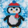 New 🔥 Diamond Dotz® ❄ Christmas Penguin Mini Pillow Kit 🛒
