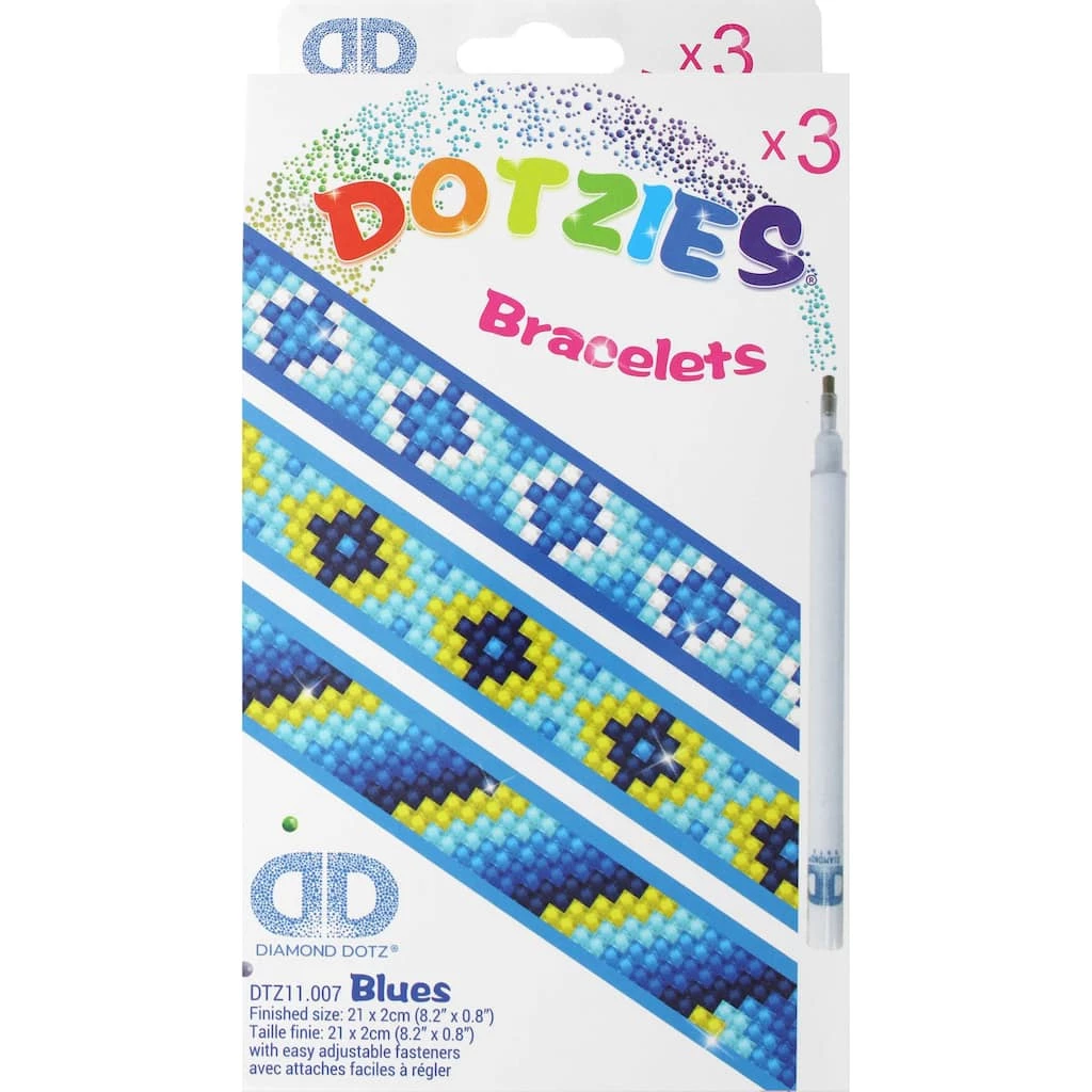 Hot Sale โ Diamond Dotz® Dotzies® Bracelets Blues Kit ๐ฏ 1 Hot Sale โ Diamond Dotz® Dotzies® Bracelets Blues Kit ๐ฏ