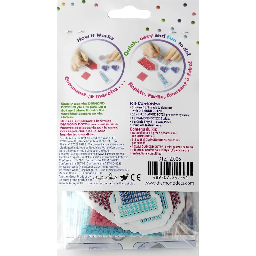 Deals ❤️ Diamond Dotz® Dotzies® Stickers Cool Kit ❤️ 2 Deals ❤️ Diamond Dotz® Dotzies® Stickers Cool Kit ❤️ - Image 2