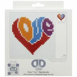 Coupon 🤩 Diamond Dotz® Love Beginner Facet Art Kit 🛒