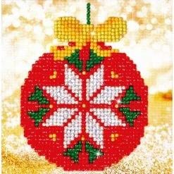 Flash Sale 🔥 Diamond Dotz® Bauble Red Mini Facet Art Kit ✨