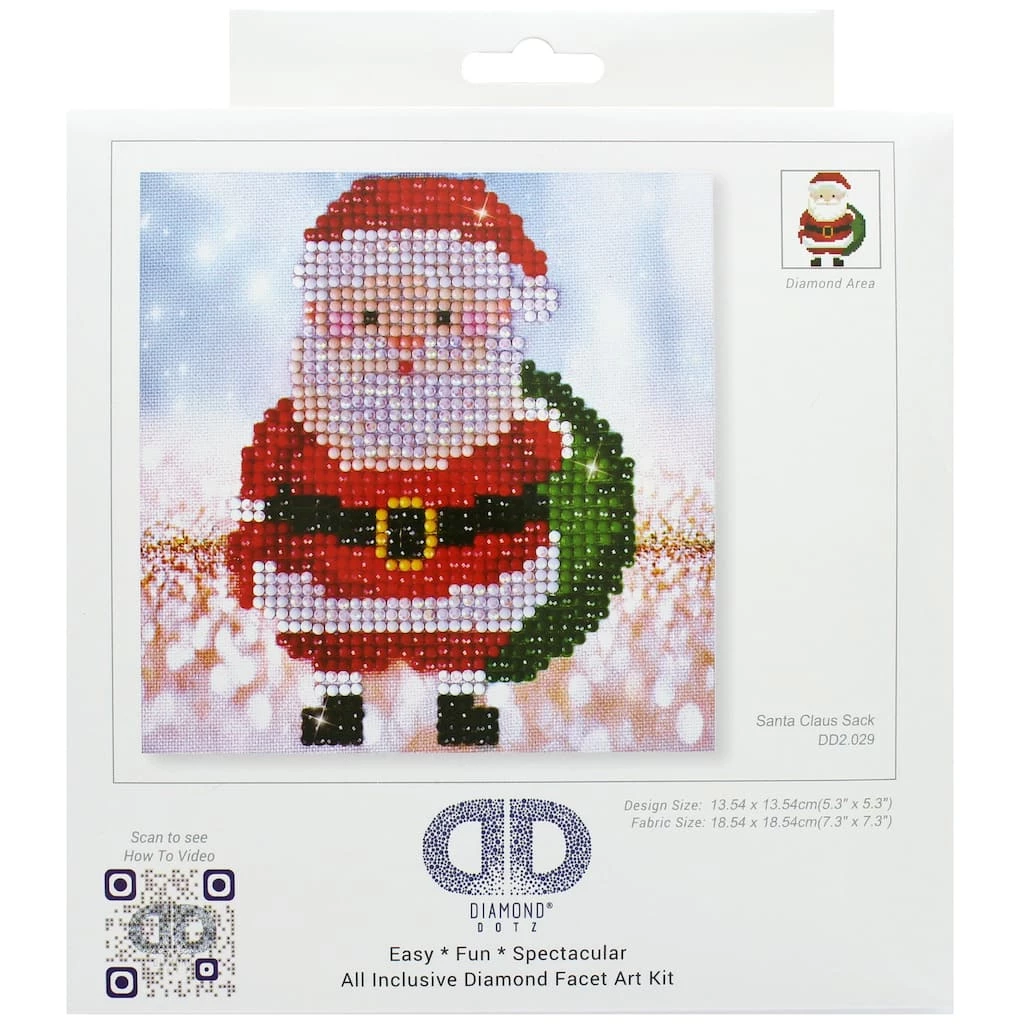 Discount ๐ Diamond Dotz® Santa Claus Sack Mini Facet Art Kit โ 2 Discount ๐ Diamond Dotz® Santa Claus Sack Mini Facet Art Kit โ - Image 2
