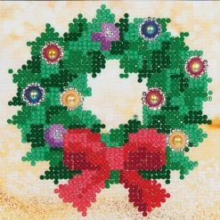 Outlet 😍 Diamond Dotz® Mini 🎁 Christmas Wreath Facet Art Kit 🔥