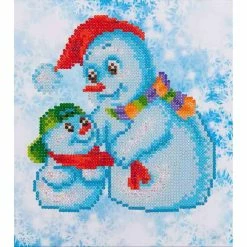 Promo 👏 Diamond Dotz® SnowFamily Beginner Facet Art Kit 🛒