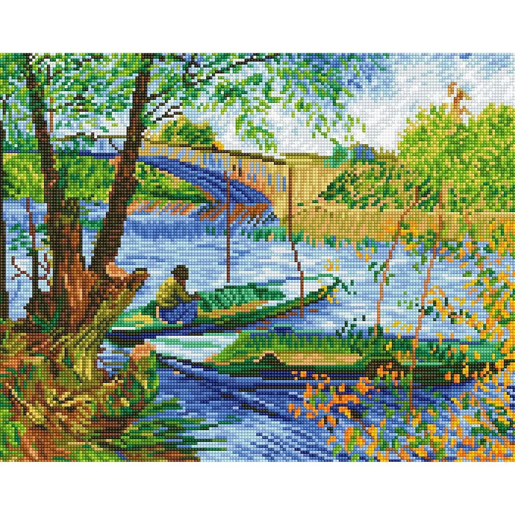 Best reviews of 🌟 Diamond Dotz® Fishing In Spring VanGogh Intermediate Facet Art Kit ⭐ 1 Best reviews of 🌟 Diamond Dotz® Fishing In Spring VanGogh Intermediate Facet Art Kit ⭐