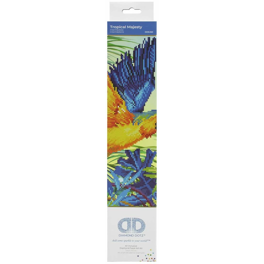 Outlet 🔥 Diamond Dotz® Tropical Majesty Intermediate Facet Art Kit 🤩 2 Outlet 🔥 Diamond Dotz® Tropical Majesty Intermediate Facet Art Kit 🤩 - Image 2