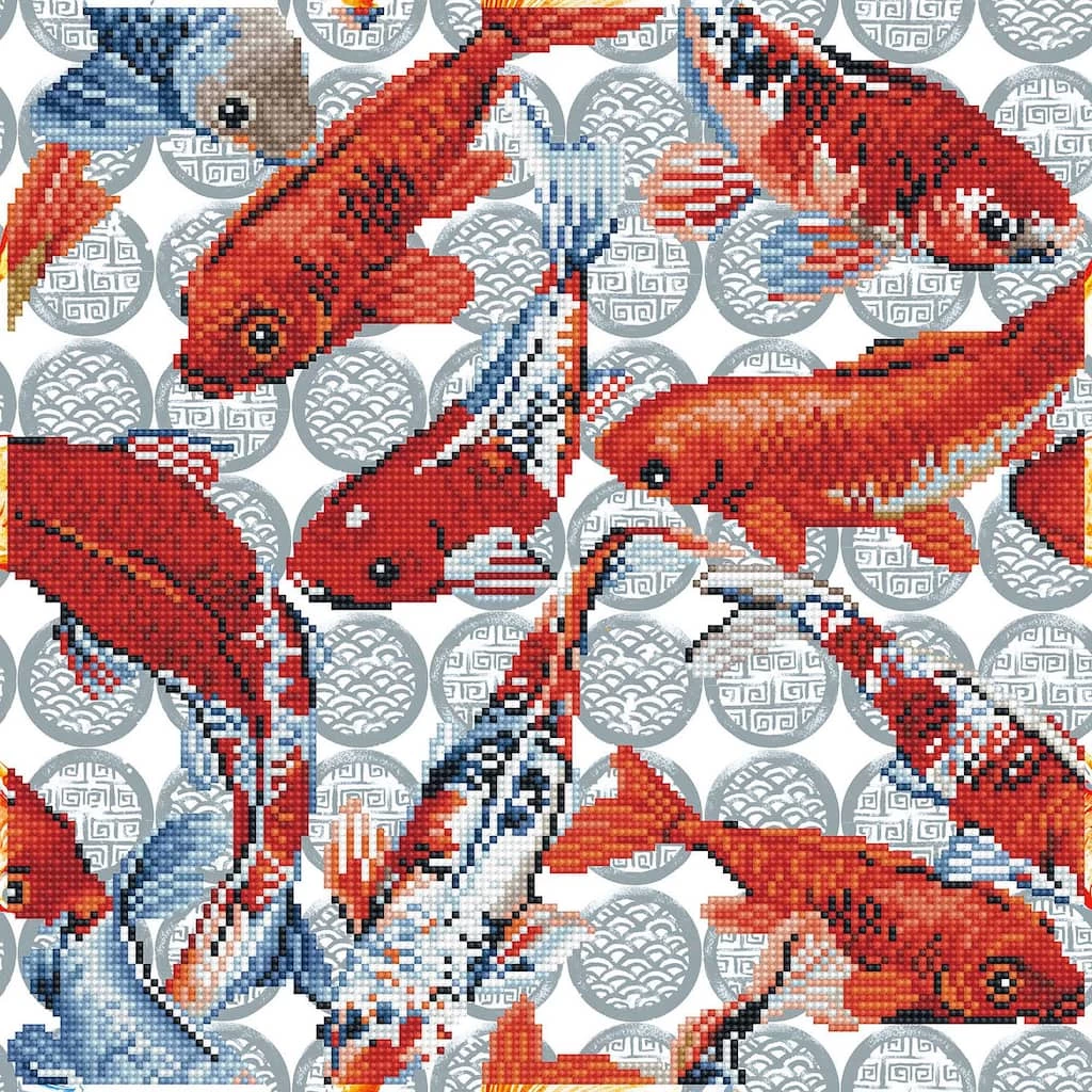Best Pirce ❤️ Diamond Dotz® Koi Mosaic Intermediate Facet Art Kit ✔️ 1 Best Pirce ❤️ Diamond Dotz® Koi Mosaic Intermediate Facet Art Kit ✔️