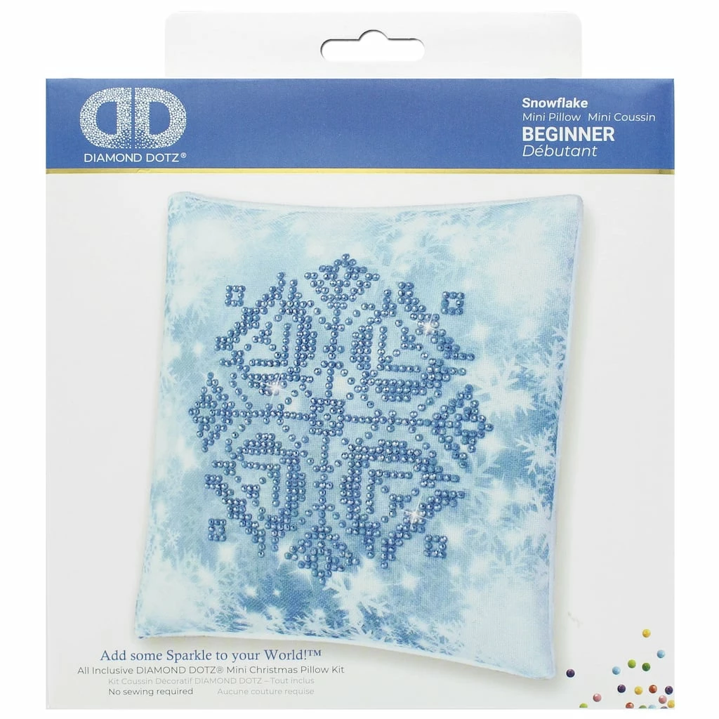 Top 10 ๐ Diamond Dotz® Snowflake Mini Pillow Facet Art Kit โ๏ธ 2 Top 10 ๐ Diamond Dotz® Snowflake Mini Pillow Facet Art Kit โ๏ธ - Image 2