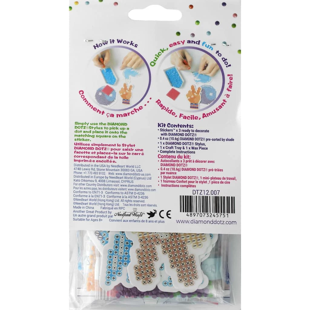 New ๐ Diamond Dotz® Dotzies Peace Sticker Kit โ๏ธ 2 New ๐ Diamond Dotz® Dotzies Peace Sticker Kit โ๏ธ - Image 2