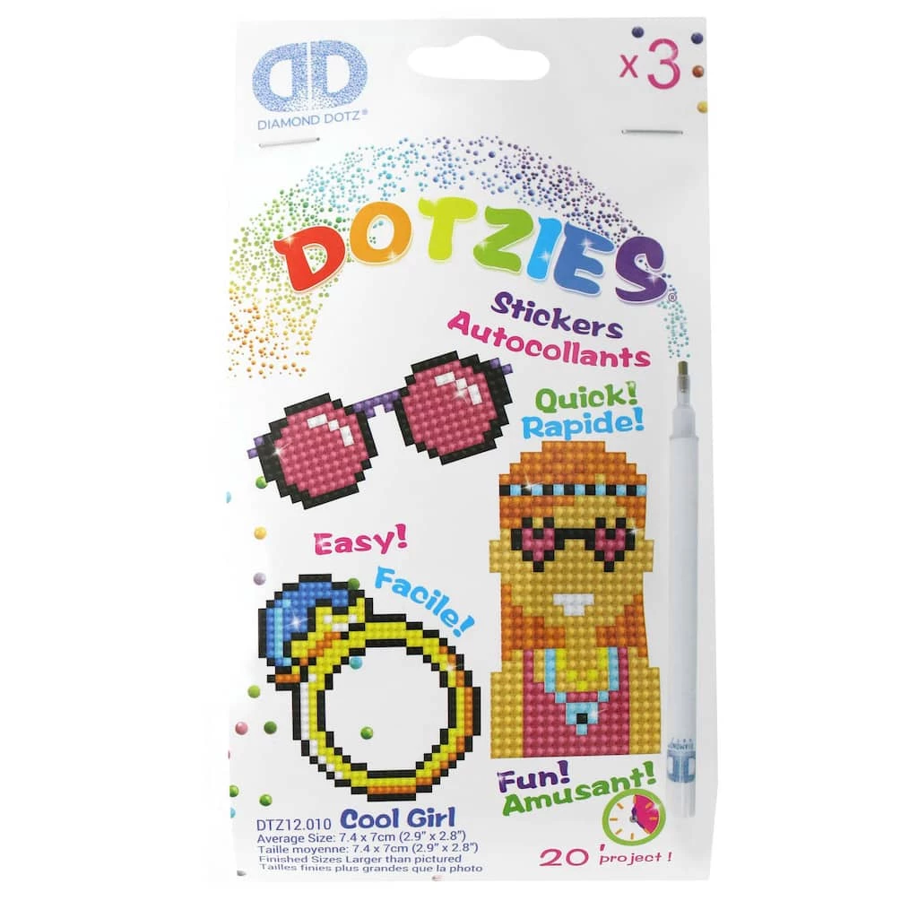 Best Sale โจ Diamond Dotz® Dotzies® Cool Girl Sticker Kit ๐ 1 Best Sale โจ Diamond Dotz® Dotzies® Cool Girl Sticker Kit ๐