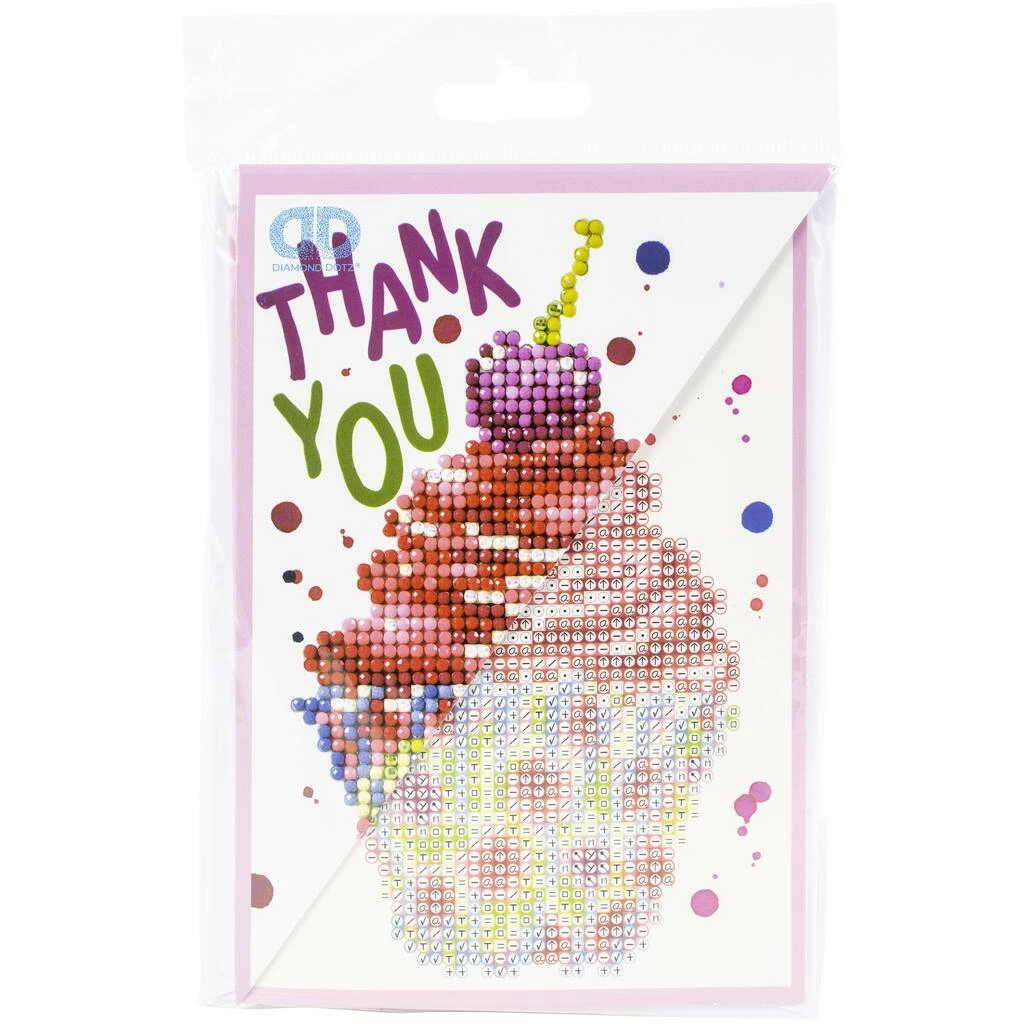 Promo ๐ Diamond Dotz® Cupcake Thank You Facet Art Card Kit โค๏ธ 3 Promo ๐ Diamond Dotz® Cupcake Thank You Facet Art Card Kit โค๏ธ - Image 3