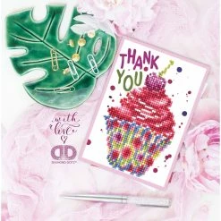 Promo ๐ Diamond Dotz® Cupcake Thank You Facet Art Card Kit โค๏ธ 9 Promo ๐ Diamond Dotz® Cupcake Thank You Facet Art Card Kit โค๏ธ -Diamond Dotz Shop D477609S 2