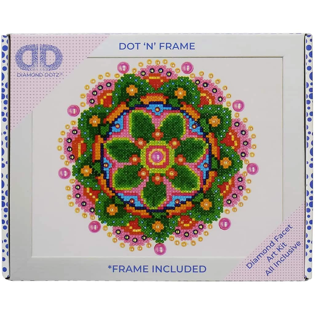 Cheap 😀 Diamond Dotz® Flower Mandala Beginner Facet Art Kit ⌛ 1 Cheap 😀 Diamond Dotz® Flower Mandala Beginner Facet Art Kit ⌛