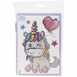 Cheap 😉 Diamond Dotz® Welcome Baby Diamond Embroidery Facet Art Greeting Card Kit 🎁 -Diamond Dotz Shop D477900S 1