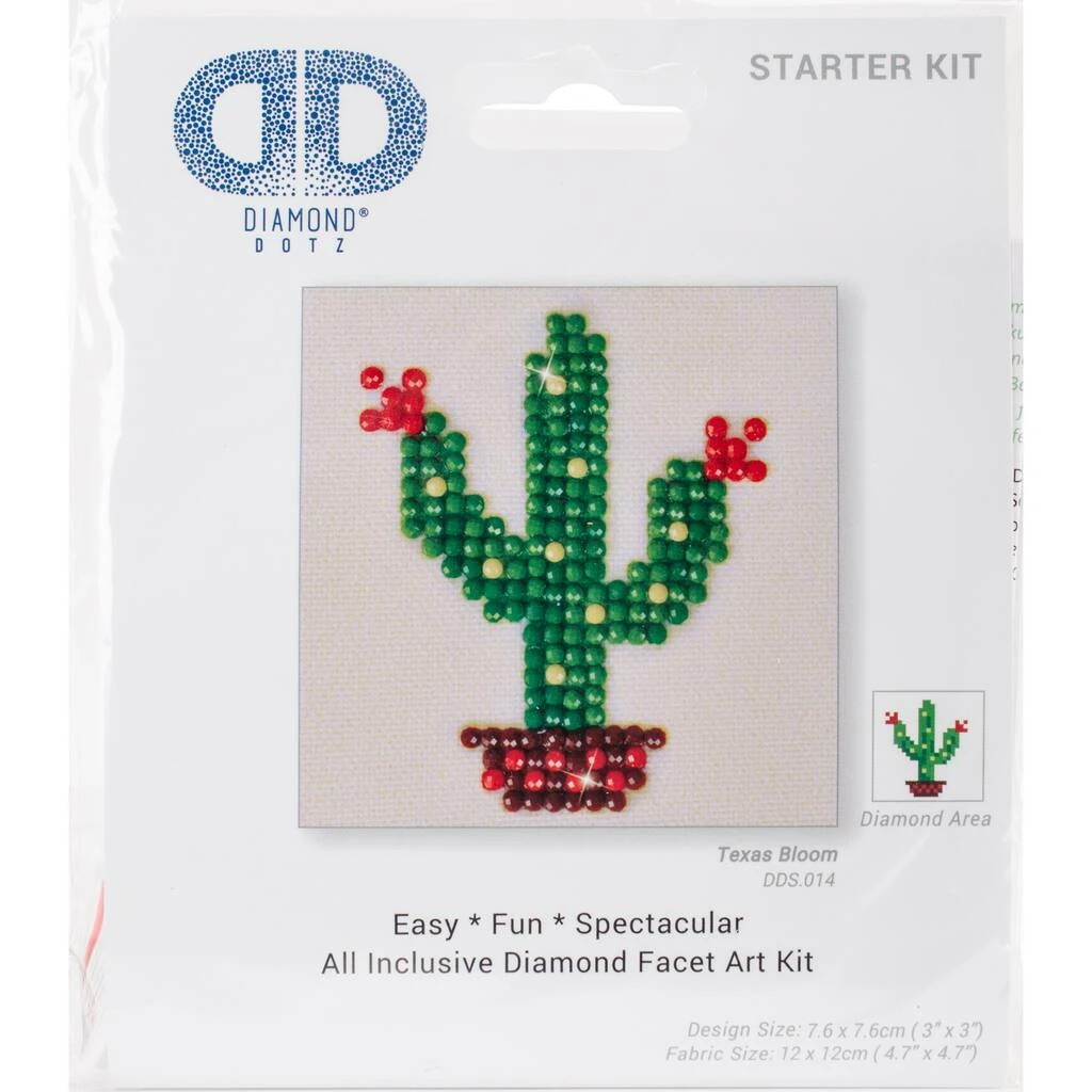 Brand new ๐ Diamond Dotz® Texas Bloom Diamond Embroidery Facet Art Kit โ๏ธ 2 Brand new ๐ Diamond Dotz® Texas Bloom Diamond Embroidery Facet Art Kit โ๏ธ - Image 2
