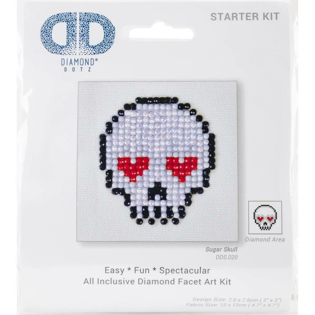 Best Pirce โจ Diamond Dotz® Sugar Skull Diamond Embroidery Facet Art Kit ๐ 2 Best Pirce โจ Diamond Dotz® Sugar Skull Diamond Embroidery Facet Art Kit ๐ - Image 2