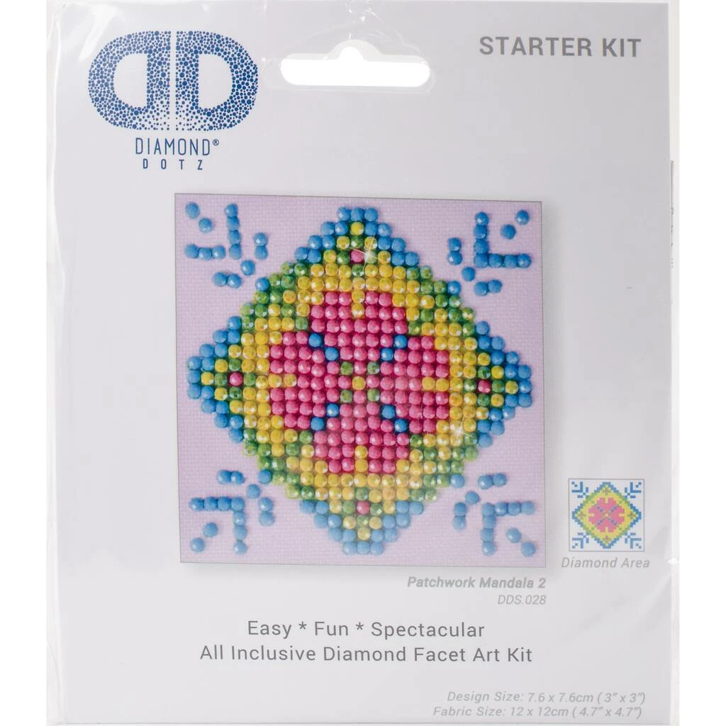 Best reviews of ๐ Diamond Dotz® Patchwork Mandala 2 Diamond Embroidery Facet Art Kit ๐ 2 Best reviews of ๐ Diamond Dotz® Patchwork Mandala 2 Diamond Embroidery Facet Art Kit ๐ - Image 2