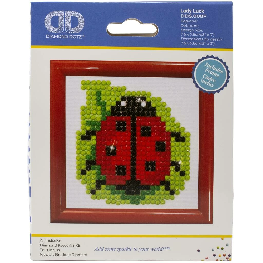 Best deal 😉 Diamond Dotz® Lady Luck Diamond Embroidery Facet Art Kit 🎉 2 Best deal 😉 Diamond Dotz® Lady Luck Diamond Embroidery Facet Art Kit 🎉 - Image 2