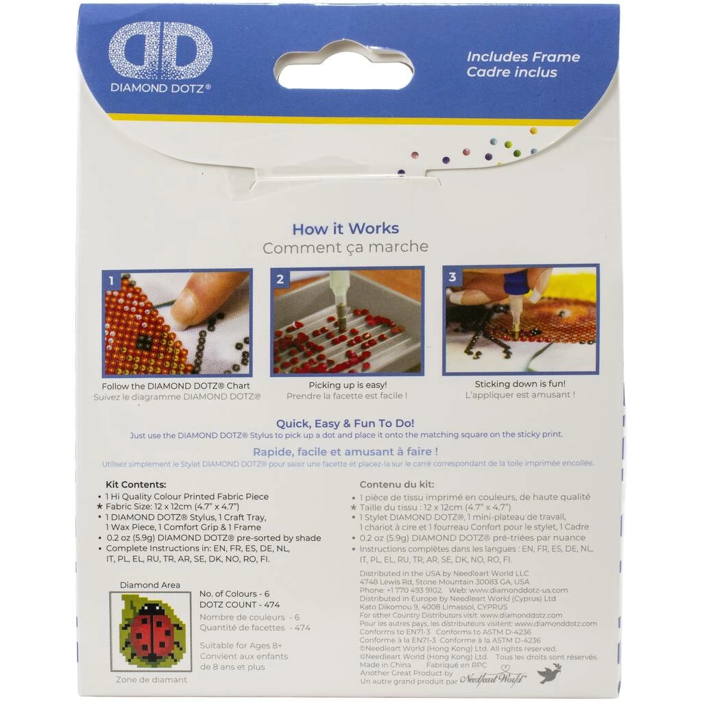 Best deal 😉 Diamond Dotz® Lady Luck Diamond Embroidery Facet Art Kit 🎉 3 Best deal 😉 Diamond Dotz® Lady Luck Diamond Embroidery Facet Art Kit 🎉 - Image 3