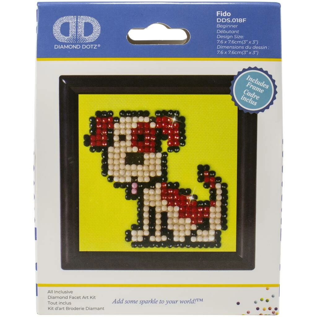 Cheapest โจ Diamond Dotz® Fido Diamond Embroidery Facet Art Kit ๐ 2 Cheapest โจ Diamond Dotz® Fido Diamond Embroidery Facet Art Kit ๐ - Image 2