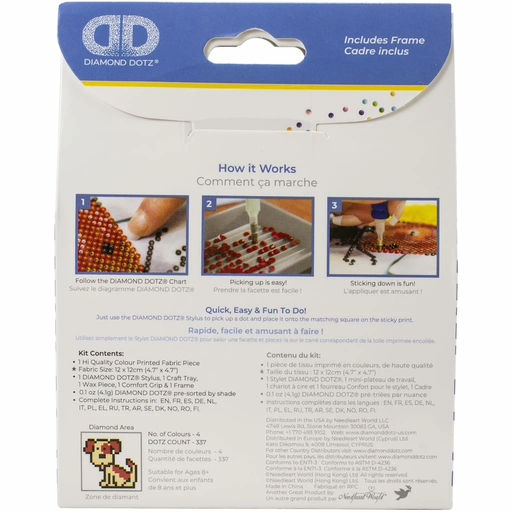 Cheapest โจ Diamond Dotz® Fido Diamond Embroidery Facet Art Kit ๐ 3 Cheapest โจ Diamond Dotz® Fido Diamond Embroidery Facet Art Kit ๐ - Image 3