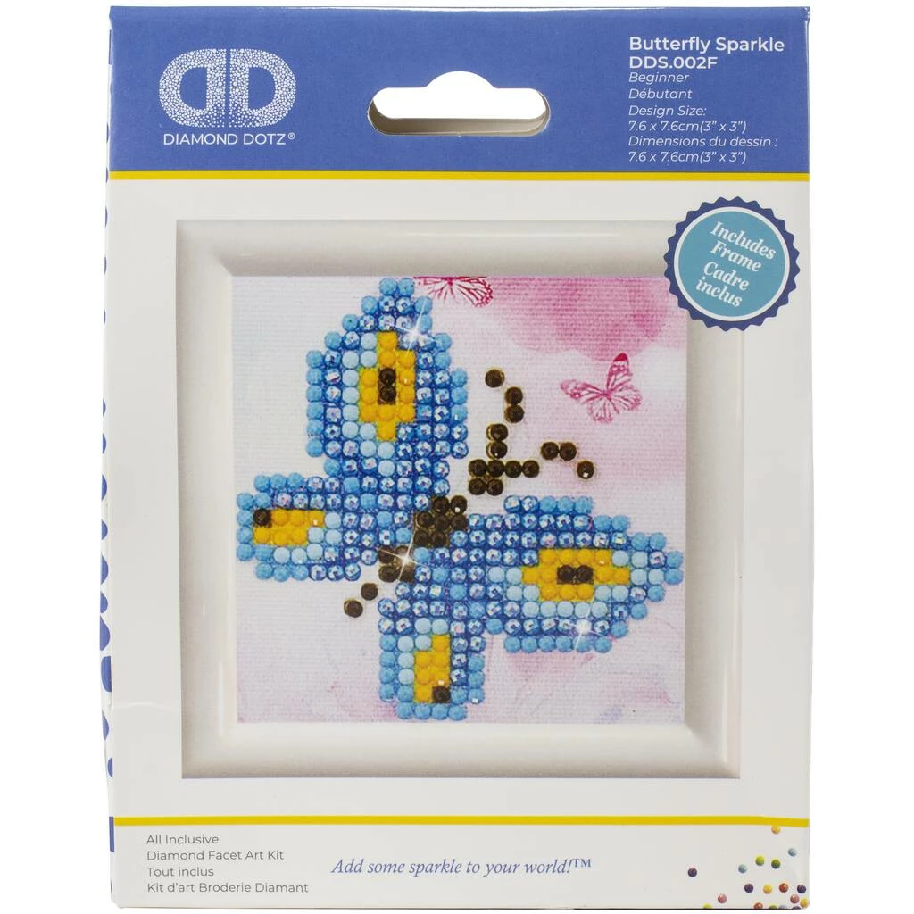 Cheap โญ Diamond Dotz® Butterfly Sparkle W/Frame Starter Facet Art Kit ๐ 2 Cheap โญ Diamond Dotz® Butterfly Sparkle W/Frame Starter Facet Art Kit ๐ - Image 2