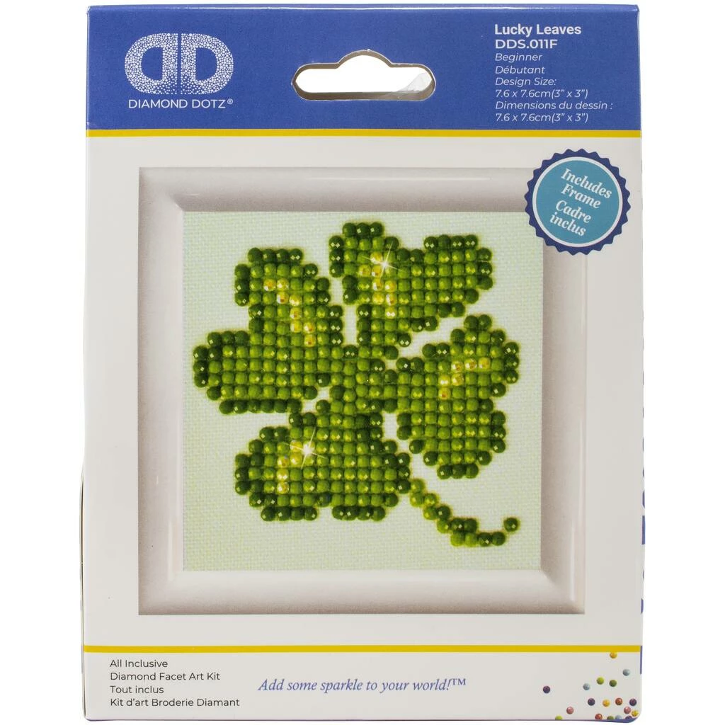 Hot Sale ๐ Diamond Dotz® Lucky Leaves W/Frame Starter Facet Art Kit โ 2 Hot Sale ๐ Diamond Dotz® Lucky Leaves W/Frame Starter Facet Art Kit โ - Image 2