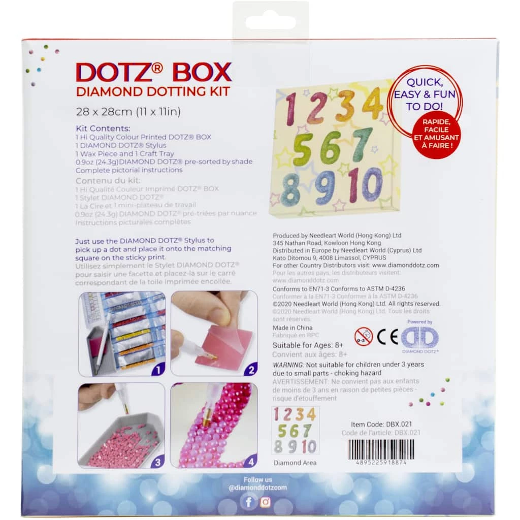 Hot Sale ๐งจ Diamond Dotz® DOTZ Count Diamond Art Box Kit ๐ 3 Hot Sale ๐งจ Diamond Dotz® DOTZ Count Diamond Art Box Kit ๐ - Image 3