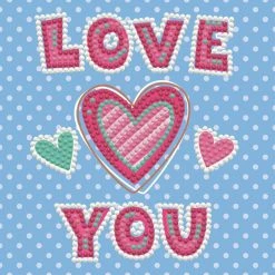 Best Sale 🎉 Diamond Dotz® LOVE YOU Diamond Art Box Kit ⌛