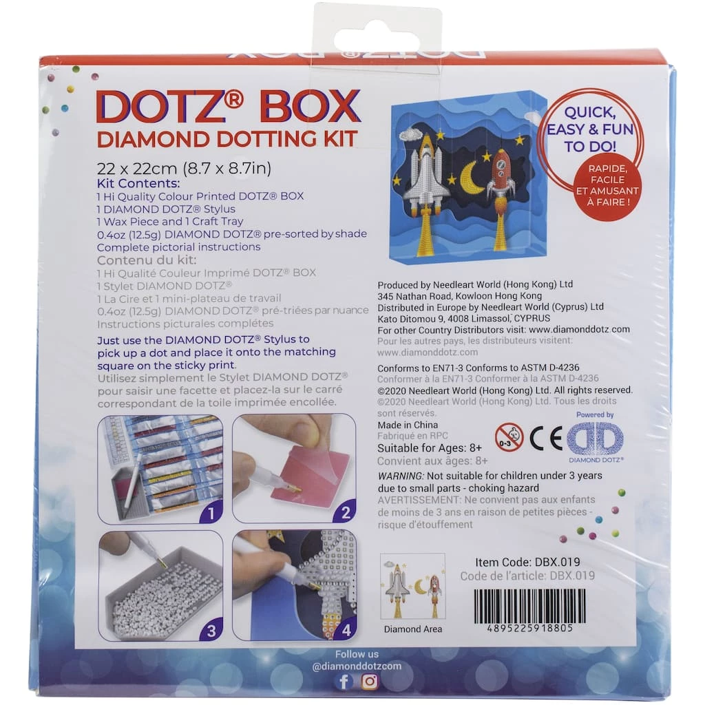 Cheapest ๐ Diamond Dotz® Spaced Out Diamond Art Box Kit ๐ 3 Cheapest ๐ Diamond Dotz® Spaced Out Diamond Art Box Kit ๐ - Image 3