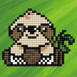 Budget ๐ฅฐ Diamond Dotz® Sloth Mode Diamond Art Kit with Frame ๐ฅ