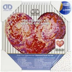 Cheap ๐ Diamond Dotz® Heart Felt Pre-Framed Diamond Art Kit ๐