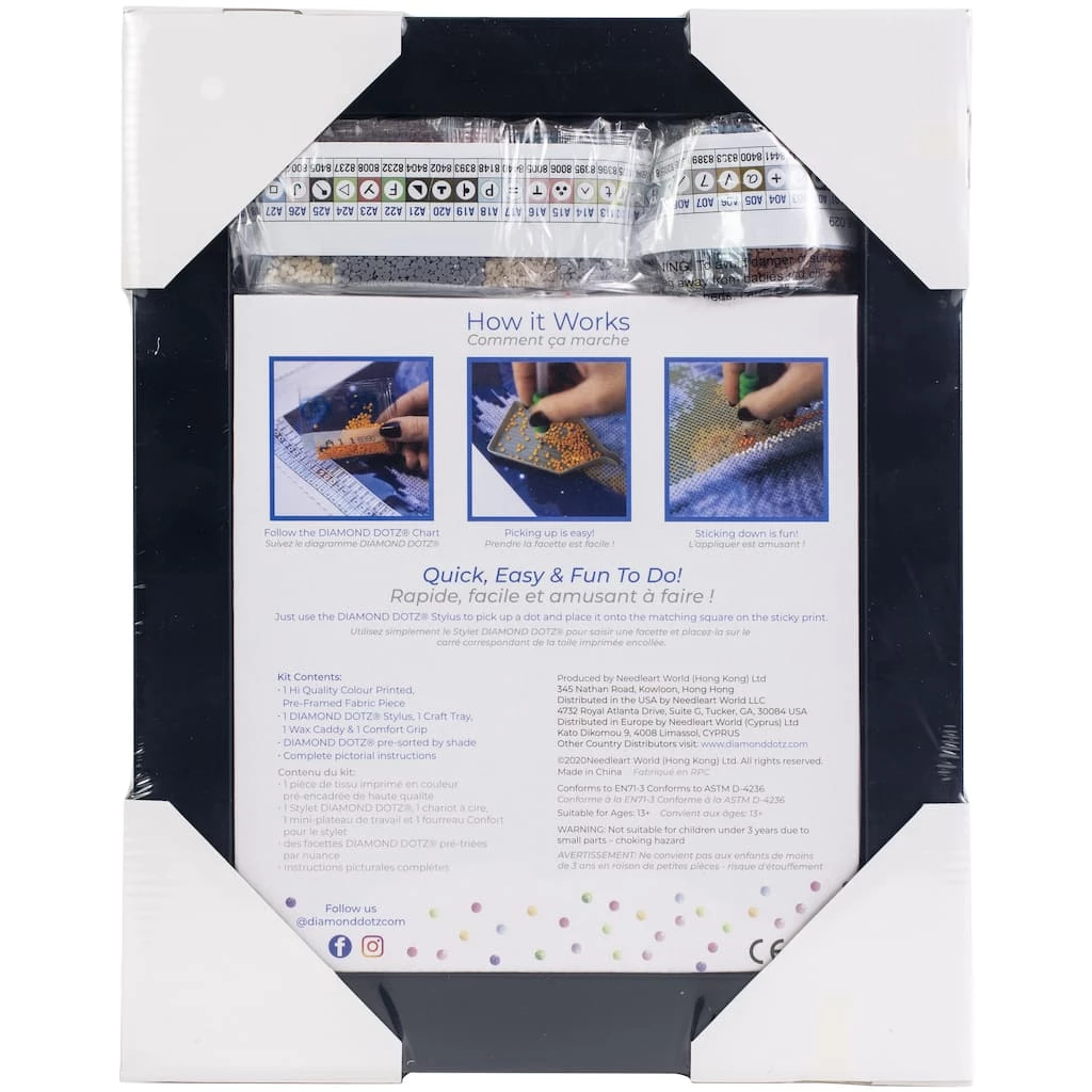 Wholesale ๐ Diamond Dotz® Green Eyed Beauty Pre-Framed Diamond Art Kit ๐ฏ 3 Wholesale ๐ Diamond Dotz® Green Eyed Beauty Pre-Framed Diamond Art Kit ๐ฏ - Image 3