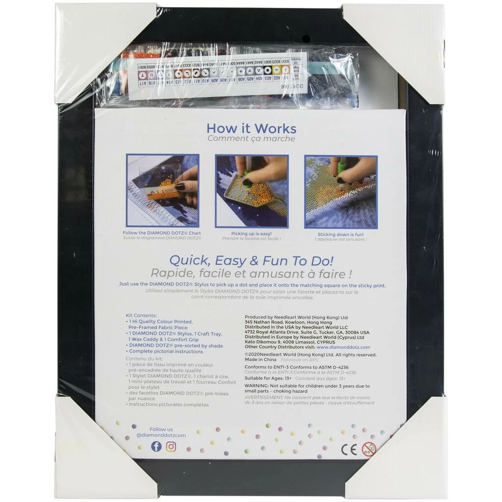 Best Sale ๐ Diamond Dotz® White Tiger In Autumn Pre-Framed Diamond Art Kit ๐ 3 Best Sale ๐ Diamond Dotz® White Tiger In Autumn Pre-Framed Diamond Art Kit ๐ - Image 3