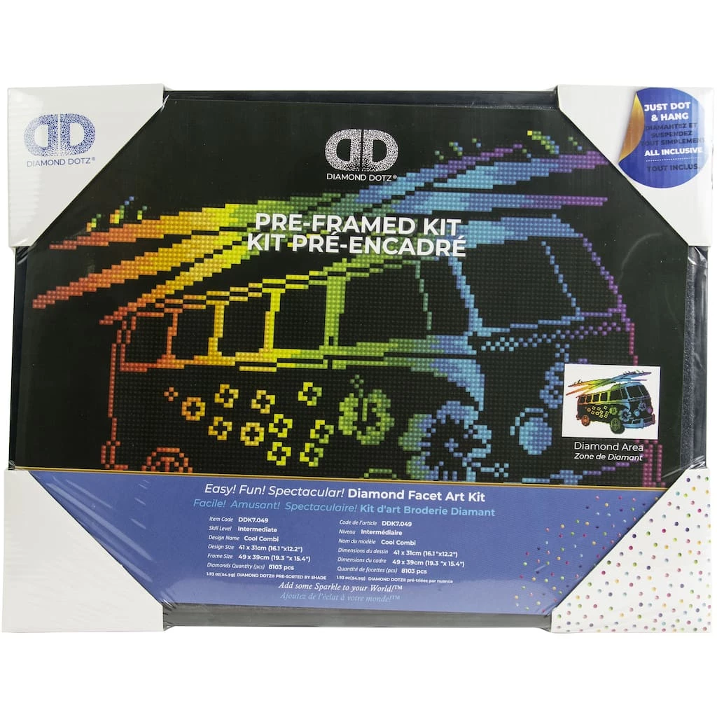 Best reviews of ✔️ Diamond Dotz® Cool Combi Pre-Framed Diamond Art Kit 🎉 1 Best reviews of ✔️ Diamond Dotz® Cool Combi Pre-Framed Diamond Art Kit 🎉