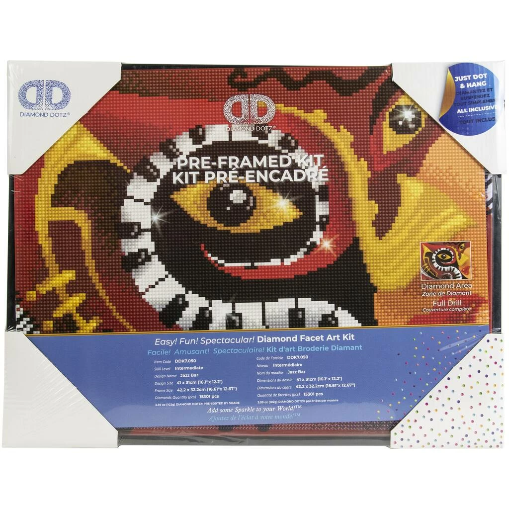 Best reviews of 🔥 Diamond Dotz® Jazz Bar Pre-Framed Diamond Art Kit 👍 2 Best reviews of 🔥 Diamond Dotz® Jazz Bar Pre-Framed Diamond Art Kit 👍 - Image 2